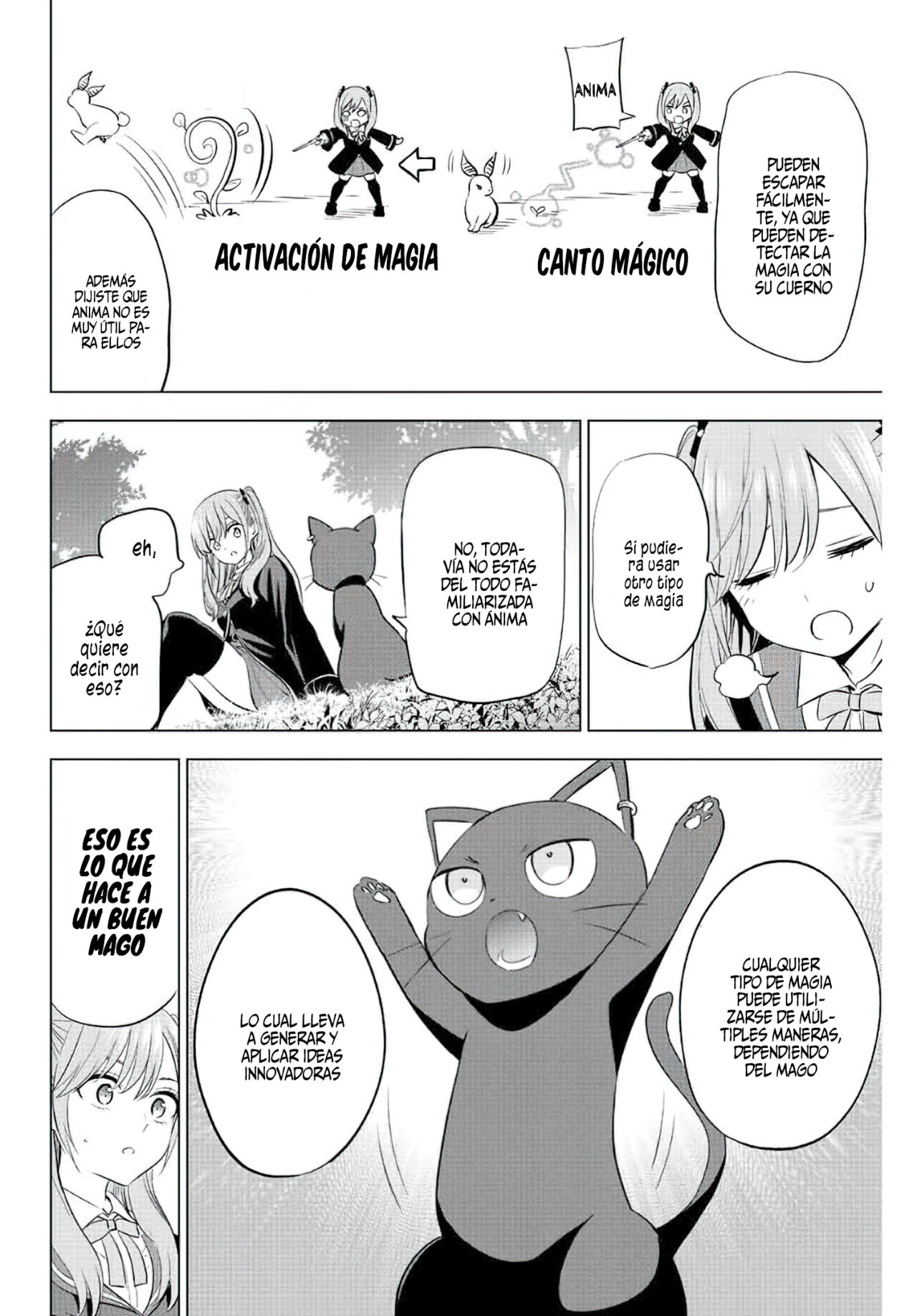 Kuroneko to Majo no Kyoushitsu Capitulo 9: Spica y Aria página 7