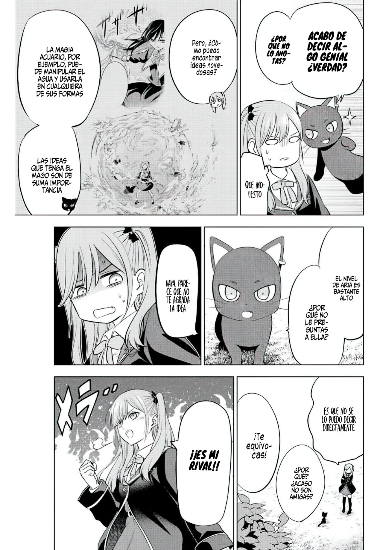 Kuroneko to Majo no Kyoushitsu Capitulo 9: Spica y Aria página 8