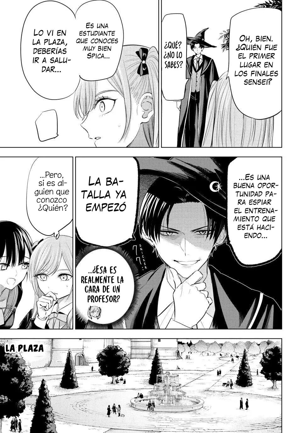 Kuroneko to Majo no Kyoushitsu Capitulo 90: Preparación para el festival escolar (Combate) página 10