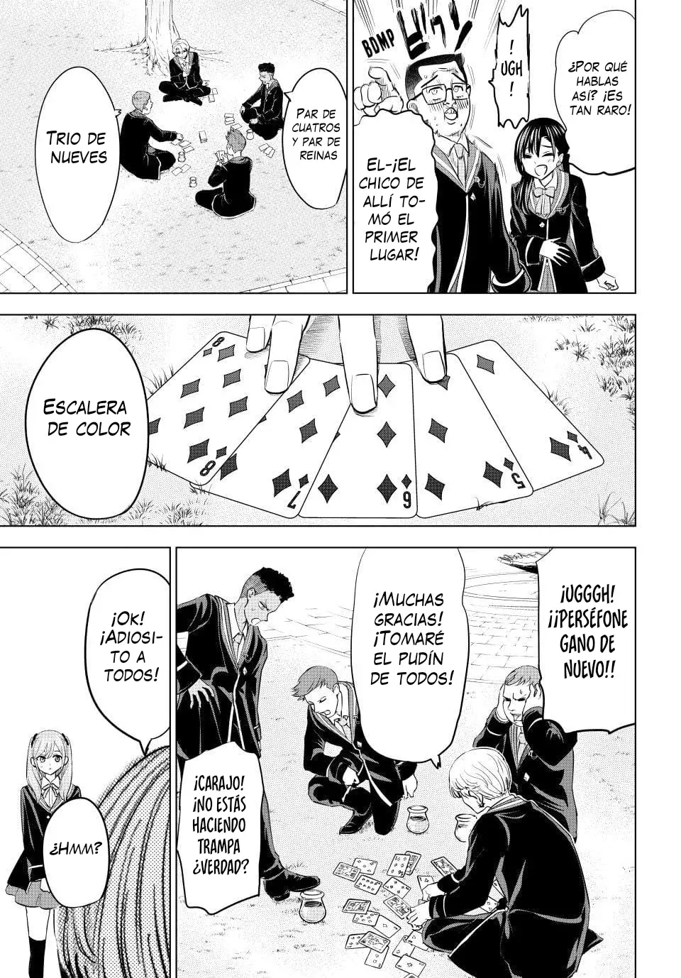 Kuroneko to Majo no Kyoushitsu Capitulo 90: Preparación para el festival escolar (Combate) página 14