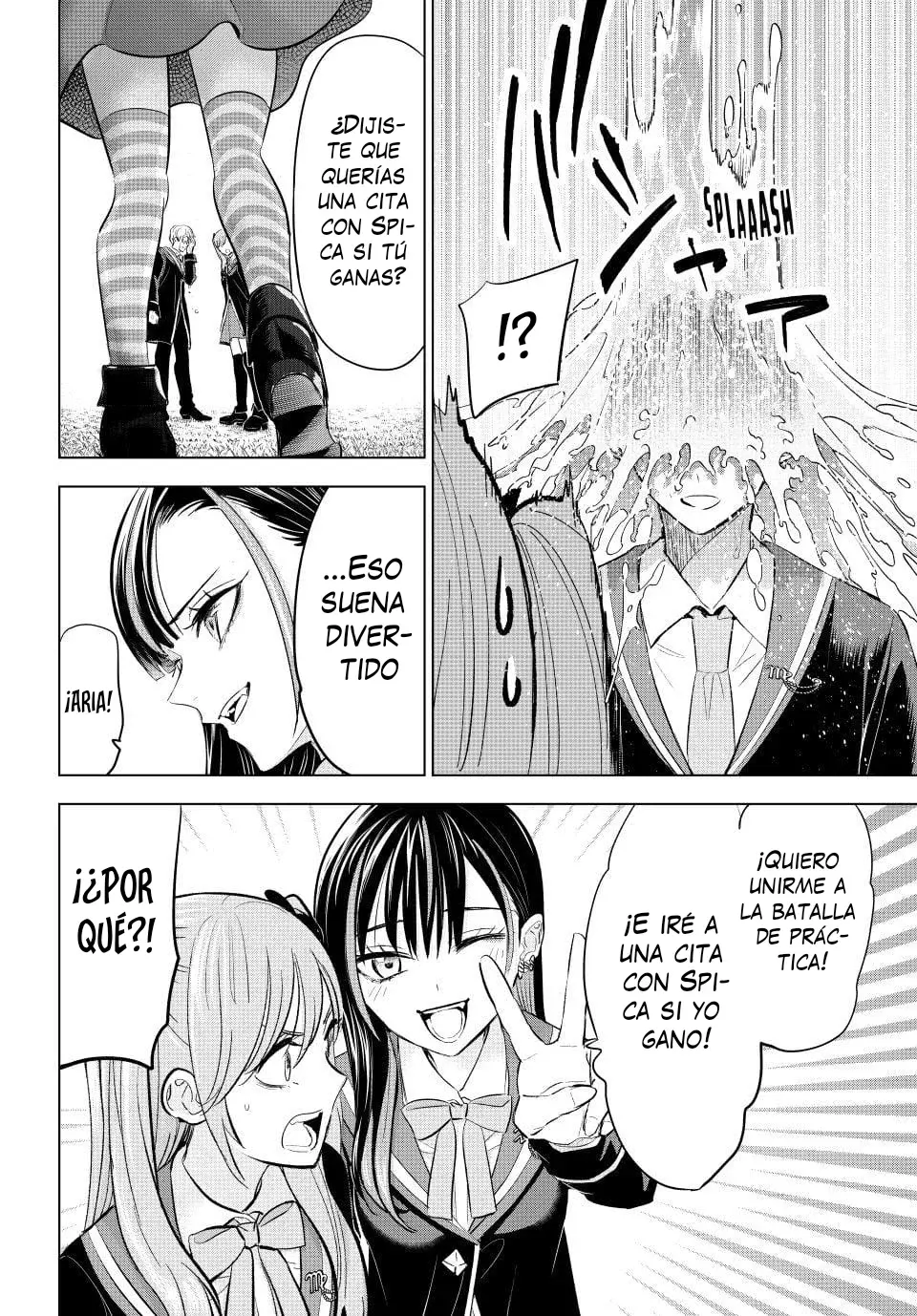 Kuroneko to Majo no Kyoushitsu Capitulo 90: Preparación para el festival escolar (Combate) página 19