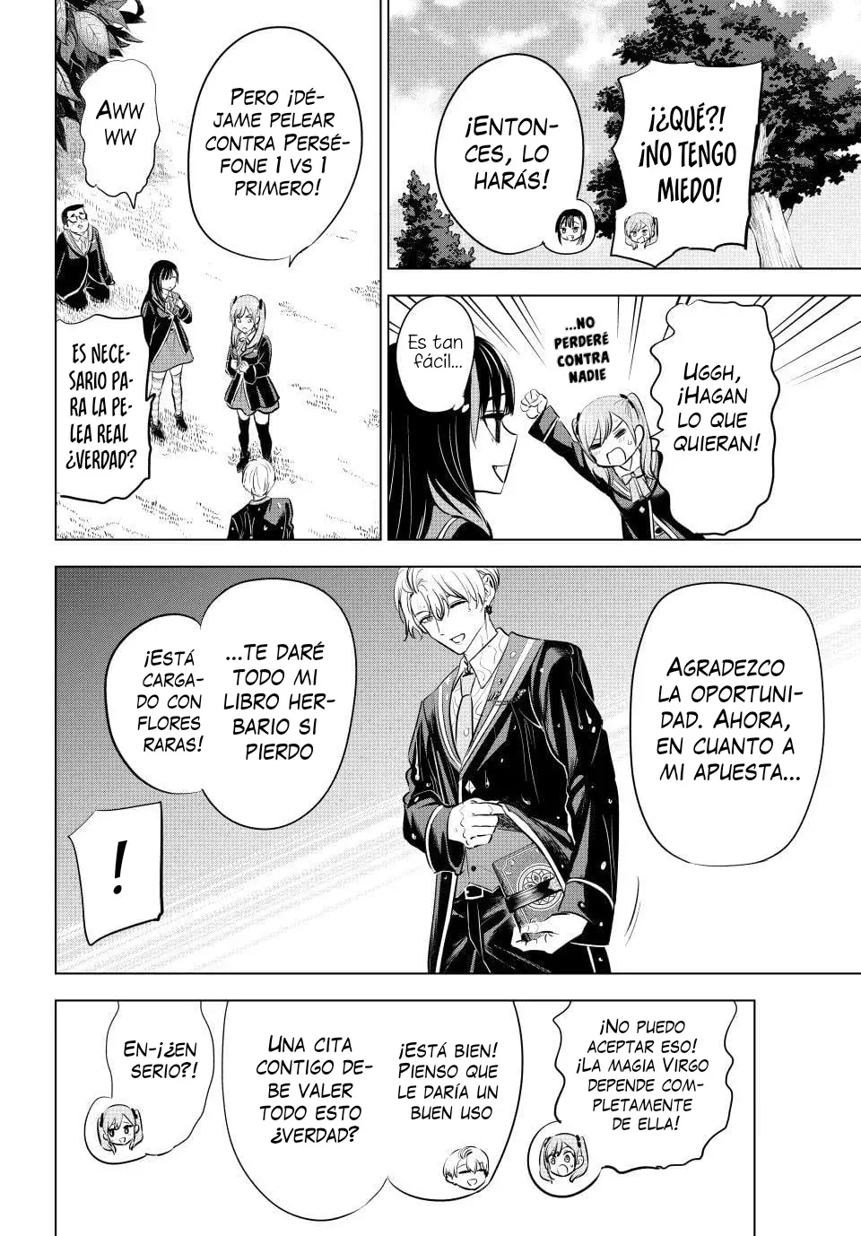 Kuroneko to Majo no Kyoushitsu Capitulo 90: Preparación para el festival escolar (Combate) página 21