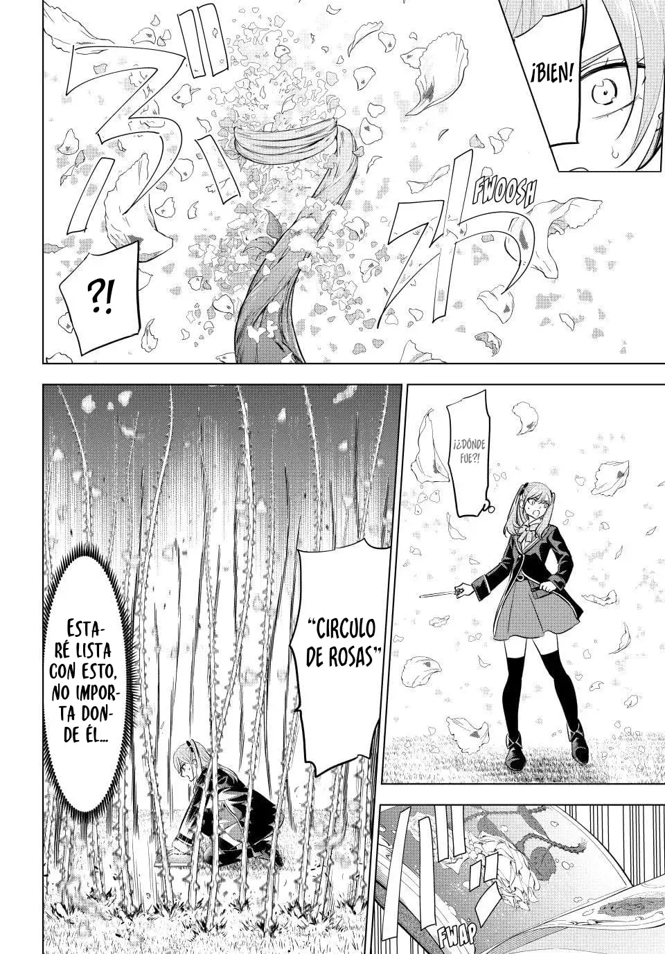 Kuroneko to Majo no Kyoushitsu Capitulo 90: Preparación para el festival escolar (Combate) página 23