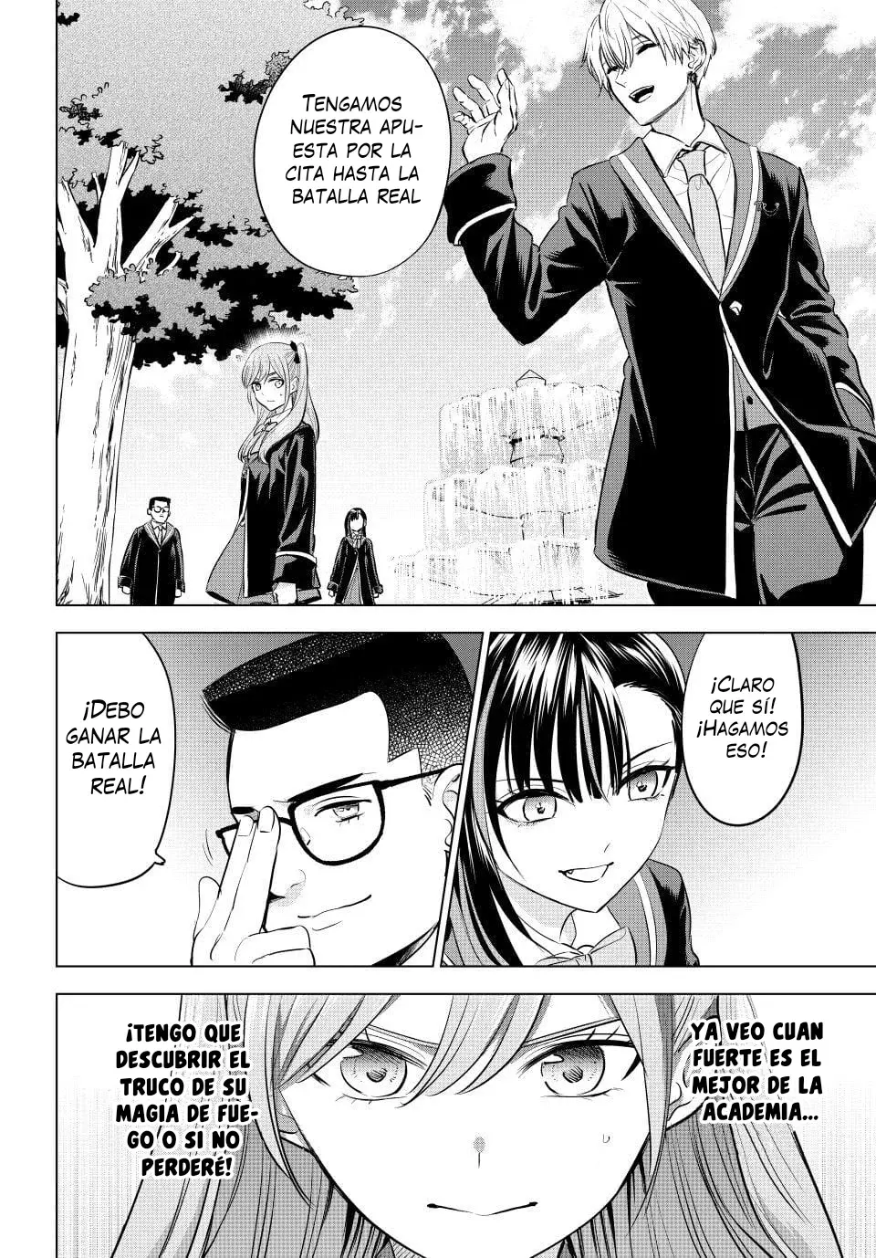 Kuroneko to Majo no Kyoushitsu Capitulo 90: Preparación para el festival escolar (Combate) página 27