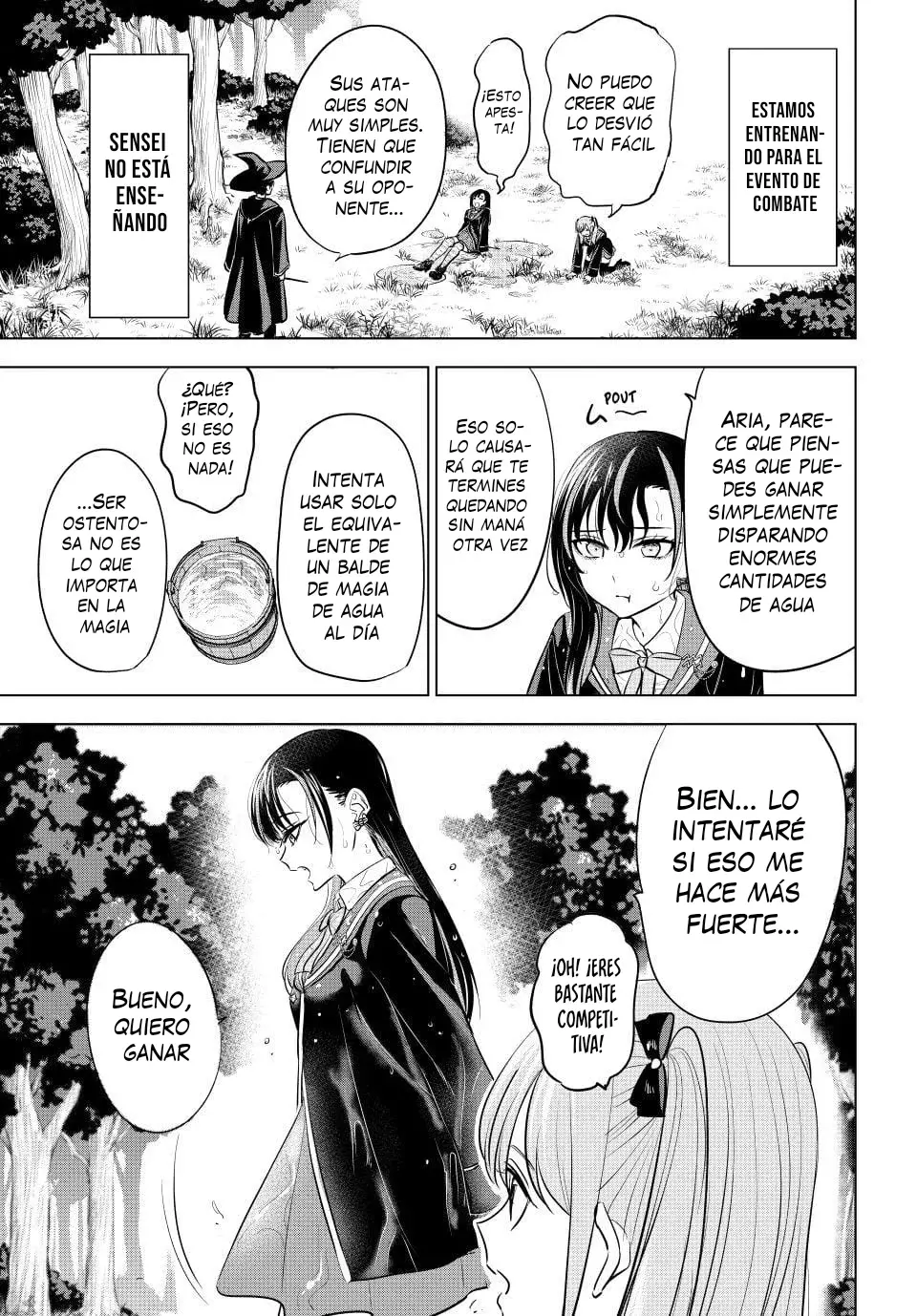 Kuroneko to Majo no Kyoushitsu Capitulo 90: Preparación para el festival escolar (Combate) página 8