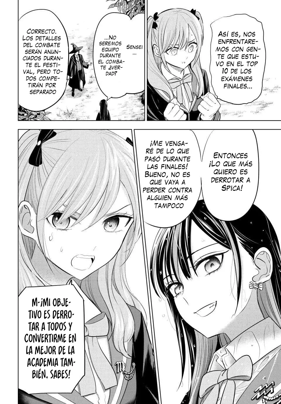 Kuroneko to Majo no Kyoushitsu Capitulo 90: Preparación para el festival escolar (Combate) página 9