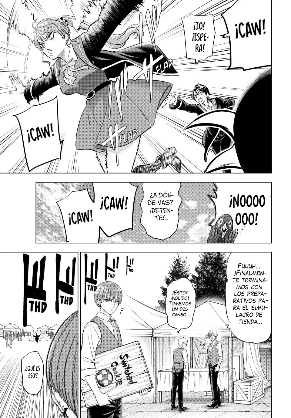 Kuroneko to Majo no Kyoushitsu Capitulo 91: La noche antes del festival página 10