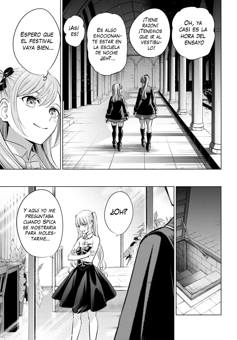 Kuroneko to Majo no Kyoushitsu Capitulo 91: La noche antes del festival página 22
