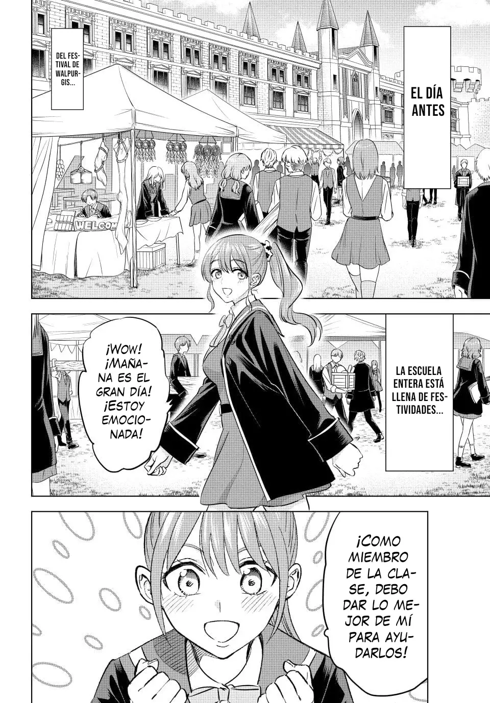 Kuroneko to Majo no Kyoushitsu Capitulo 91: La noche antes del festival página 7