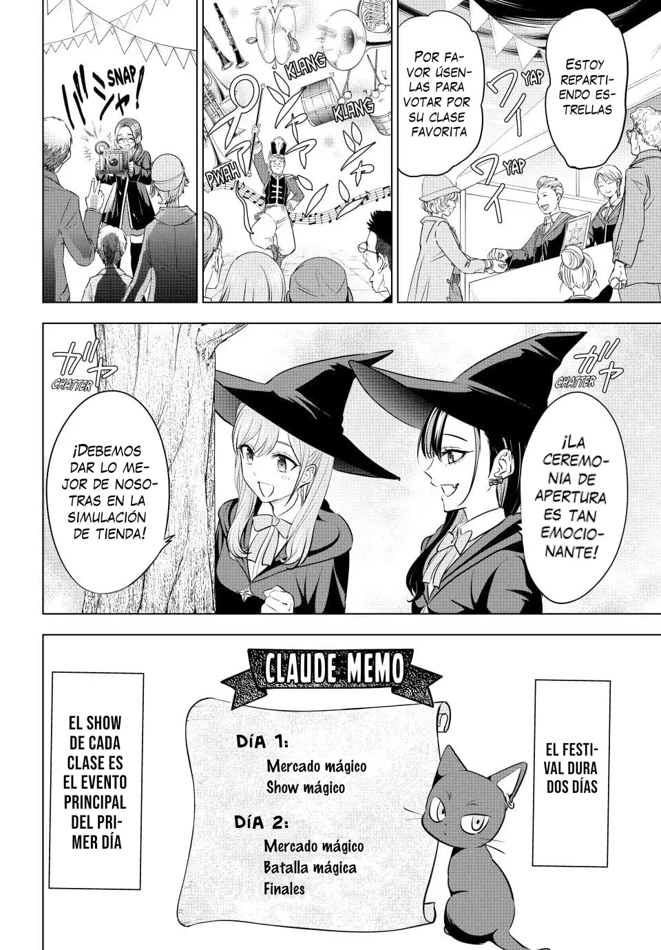 Kuroneko to Majo no Kyoushitsu Capitulo 92: La apertura del festival de la academia Dian página 10