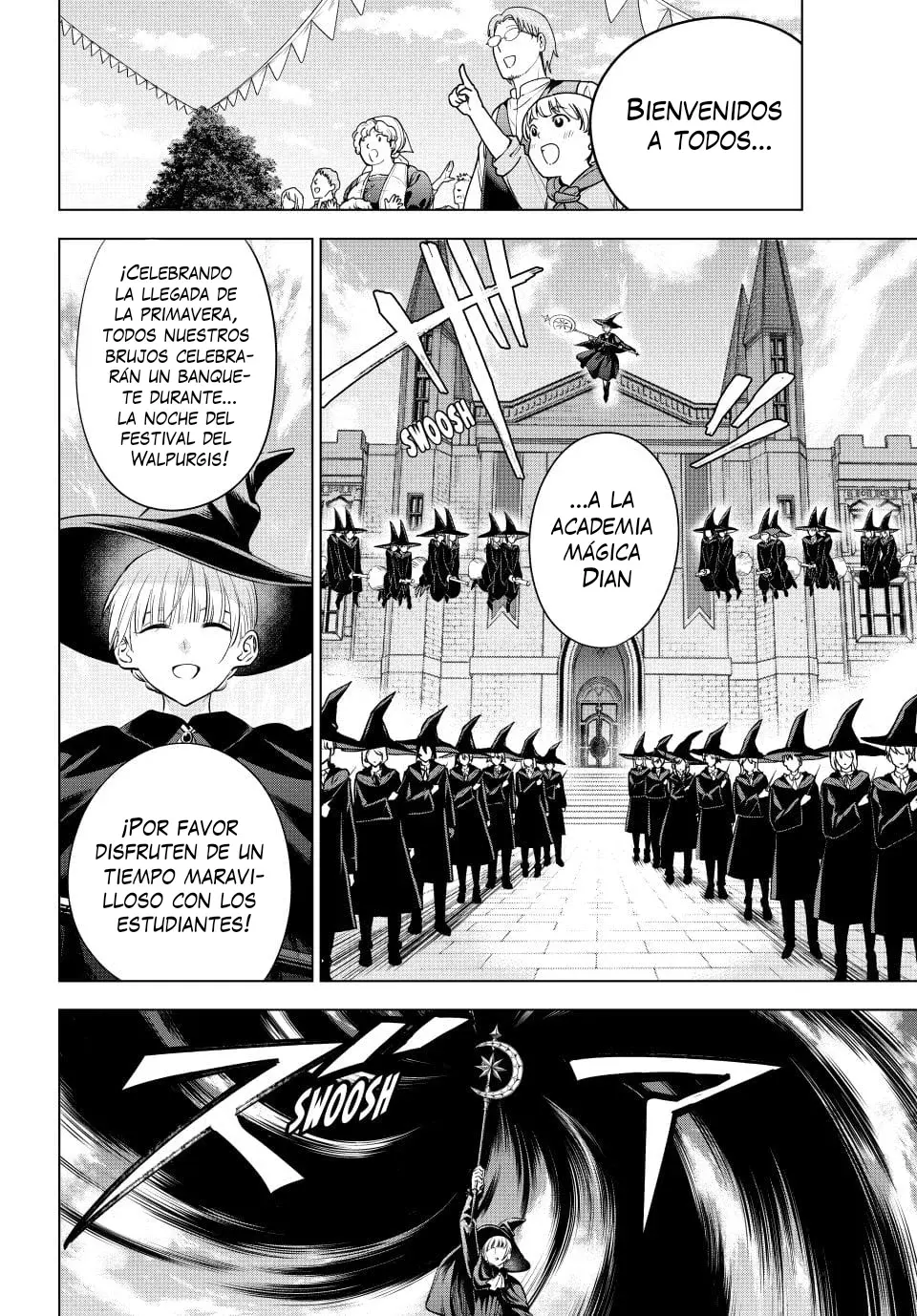 Kuroneko to Majo no Kyoushitsu Capitulo 92: La apertura del festival de la academia Dian página 7