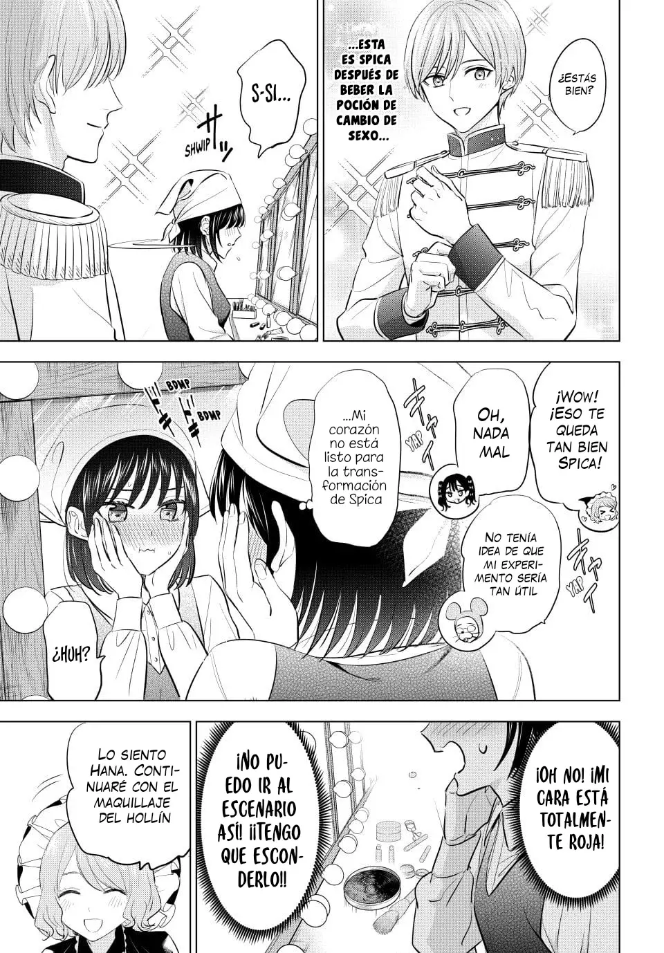 Kuroneko to Majo no Kyoushitsu Capitulo 94: Detrás de camaras de Cenicienta página 10