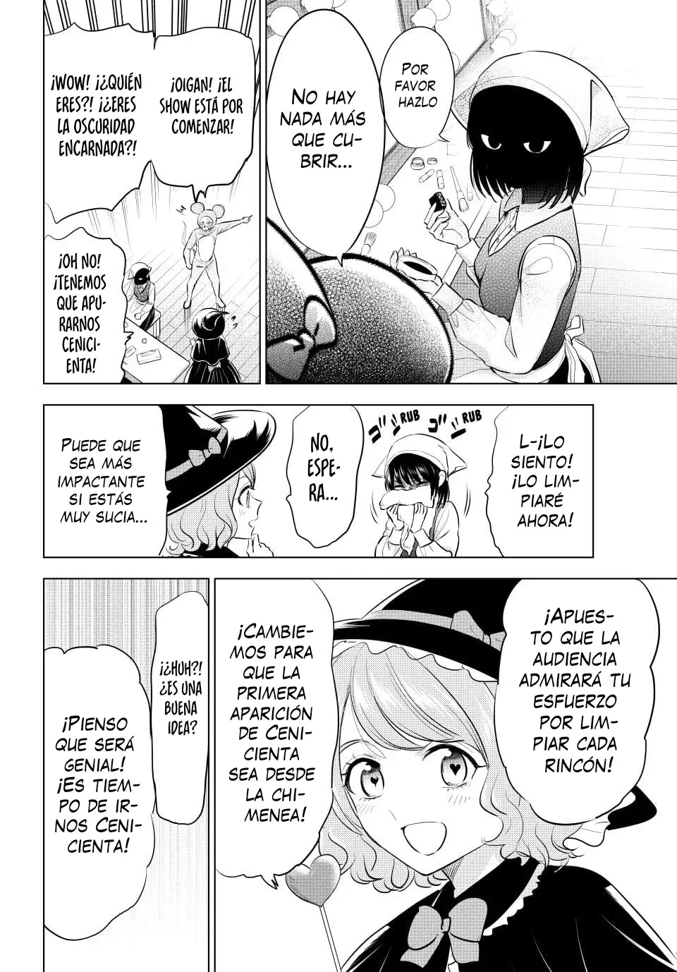 Kuroneko to Majo no Kyoushitsu Capitulo 94: Detrás de camaras de Cenicienta página 11