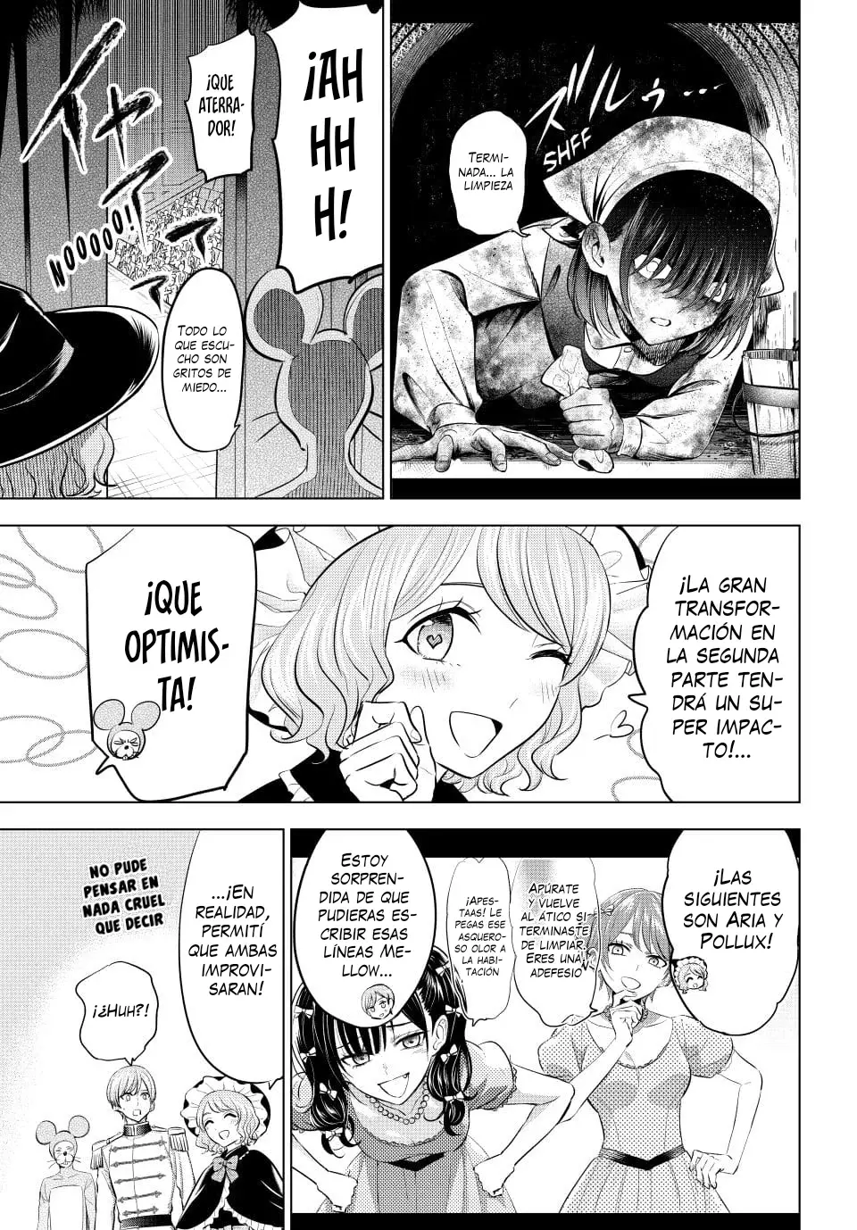 Kuroneko to Majo no Kyoushitsu Capitulo 94: Detrás de camaras de Cenicienta página 12