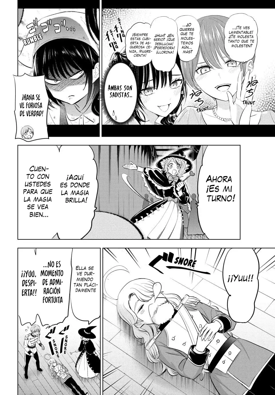 Kuroneko to Majo no Kyoushitsu Capitulo 94: Detrás de camaras de Cenicienta página 13