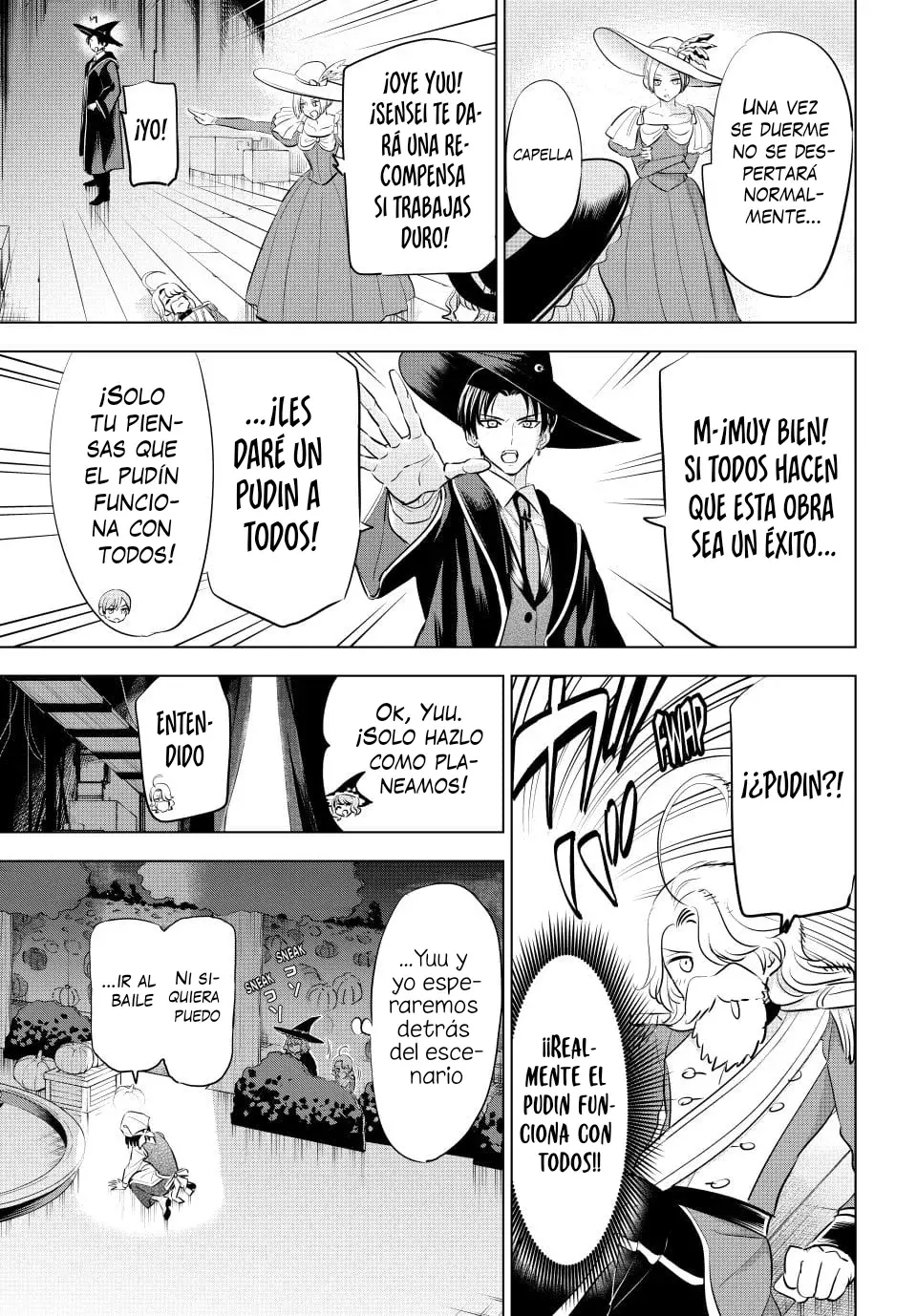 Kuroneko to Majo no Kyoushitsu Capitulo 94: Detrás de camaras de Cenicienta página 14