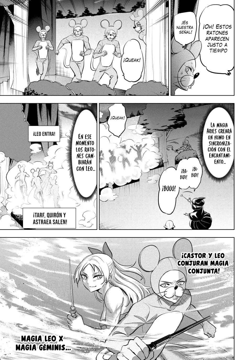 Kuroneko to Majo no Kyoushitsu Capitulo 94: Detrás de camaras de Cenicienta página 18