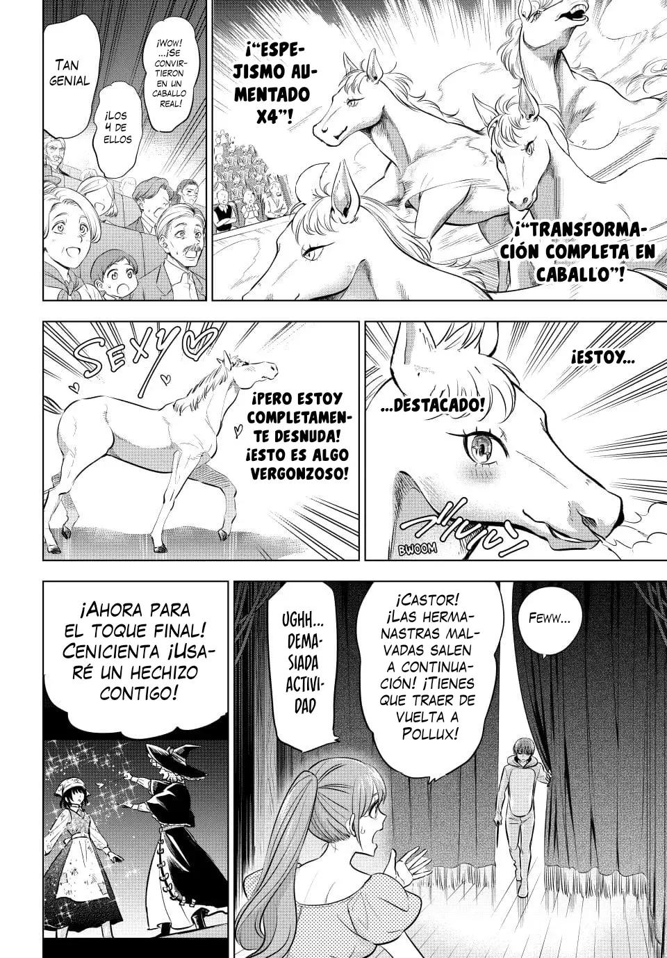 Kuroneko to Majo no Kyoushitsu Capitulo 94: Detrás de camaras de Cenicienta página 19