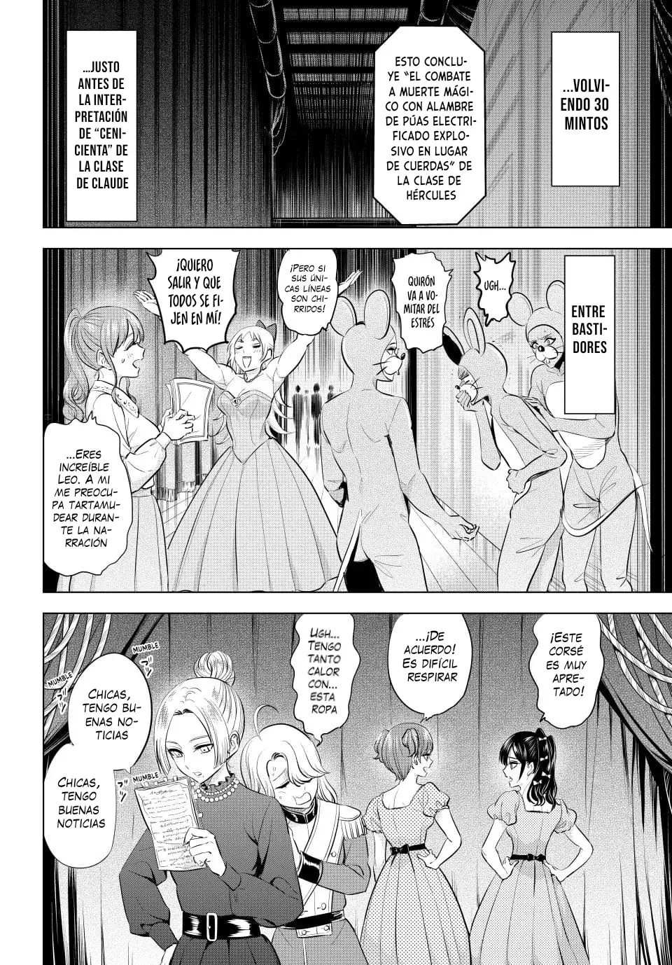 Kuroneko to Majo no Kyoushitsu Capitulo 94: Detrás de camaras de Cenicienta página 7