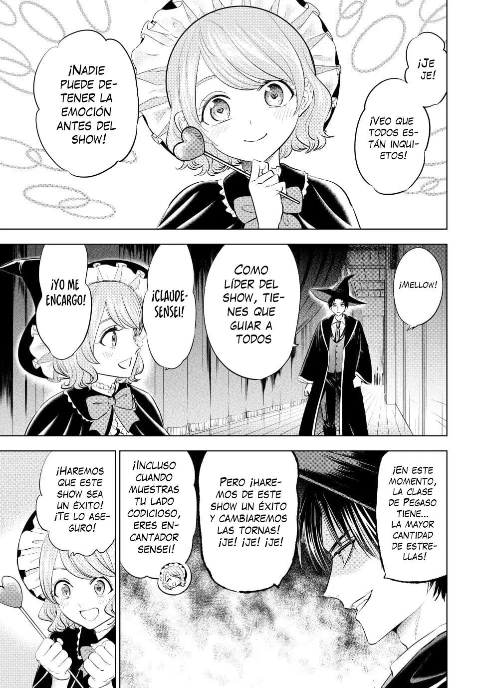 Kuroneko to Majo no Kyoushitsu Capitulo 94: Detrás de camaras de Cenicienta página 8