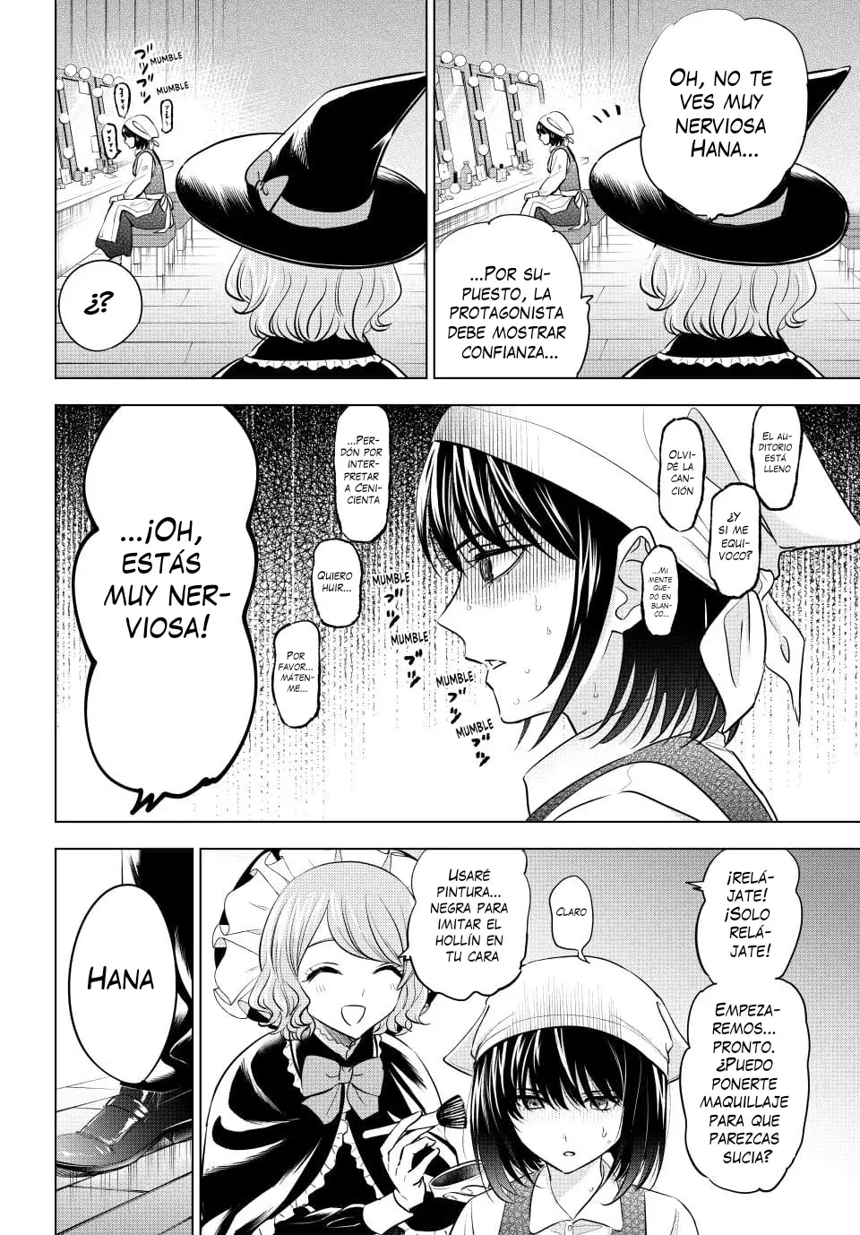 Kuroneko to Majo no Kyoushitsu Capitulo 94: Detrás de camaras de Cenicienta página 9