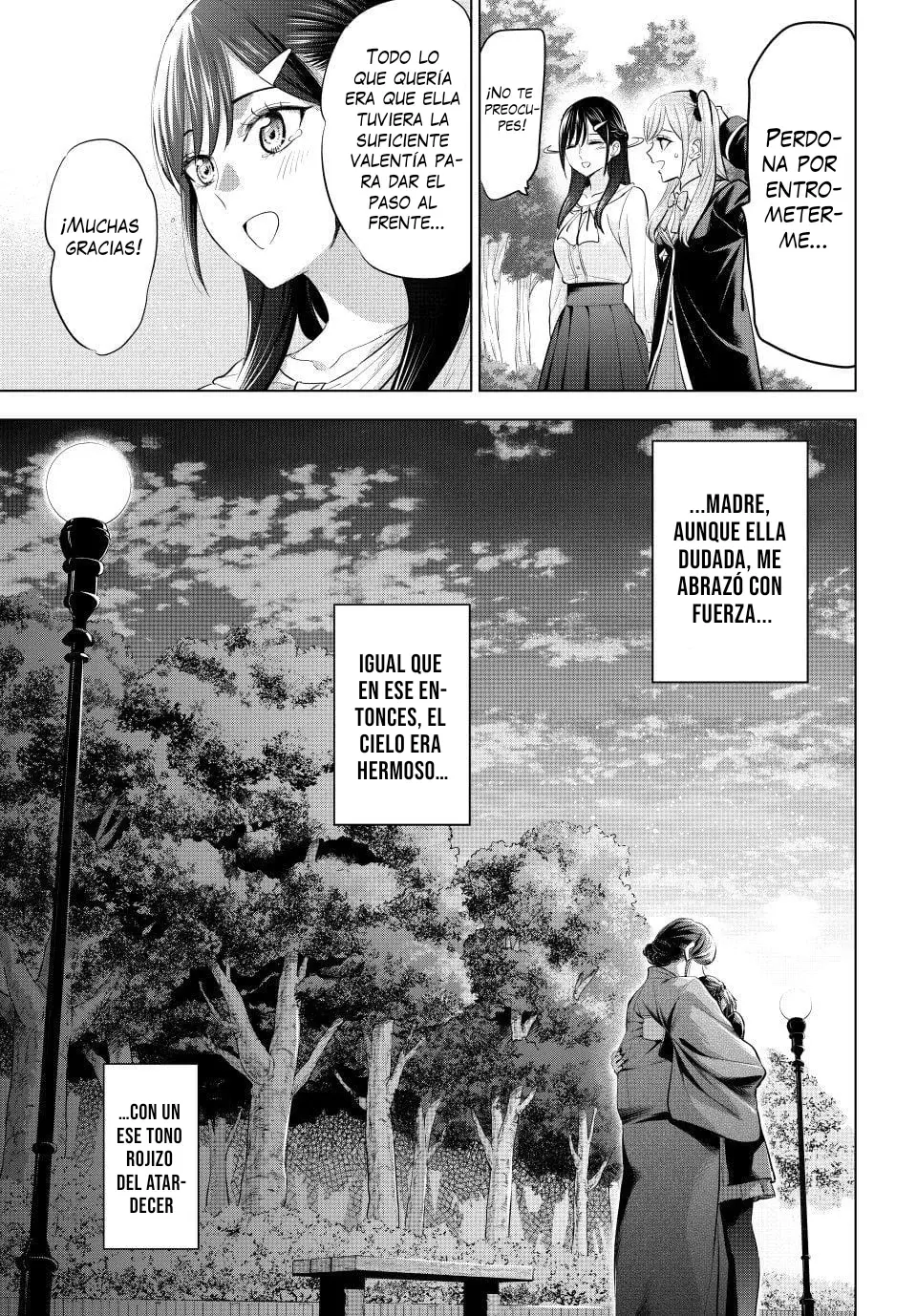 Kuroneko to Majo no Kyoushitsu Capitulo 96: El cielo de la tarde de ese día página 28
