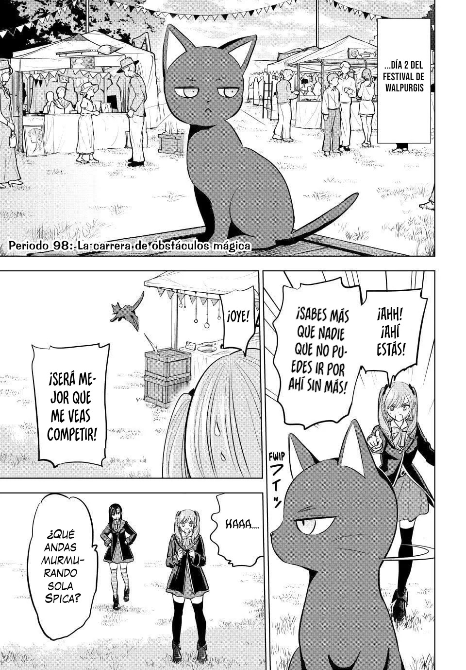 Kuroneko to Majo no Kyoushitsu Capitulo 98 página 6