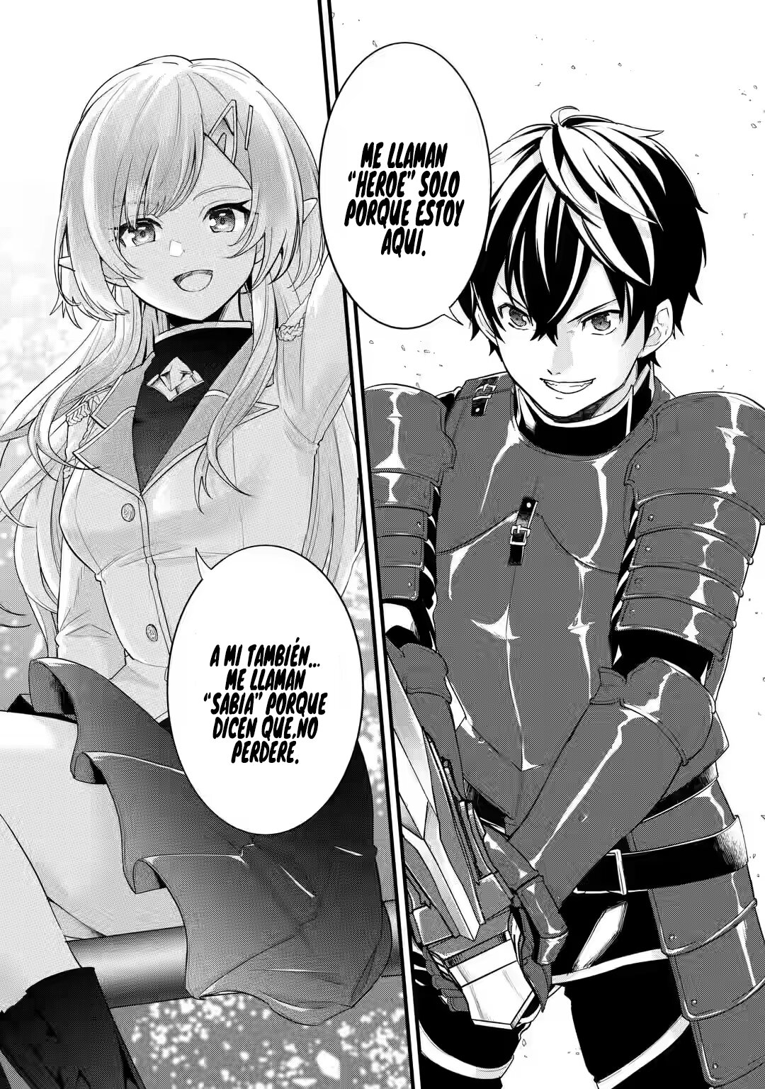Matrimonio Reencarnado de un Héroe y la Sabia ~ Capitulo 1: El Héroe y la Sabia página 10