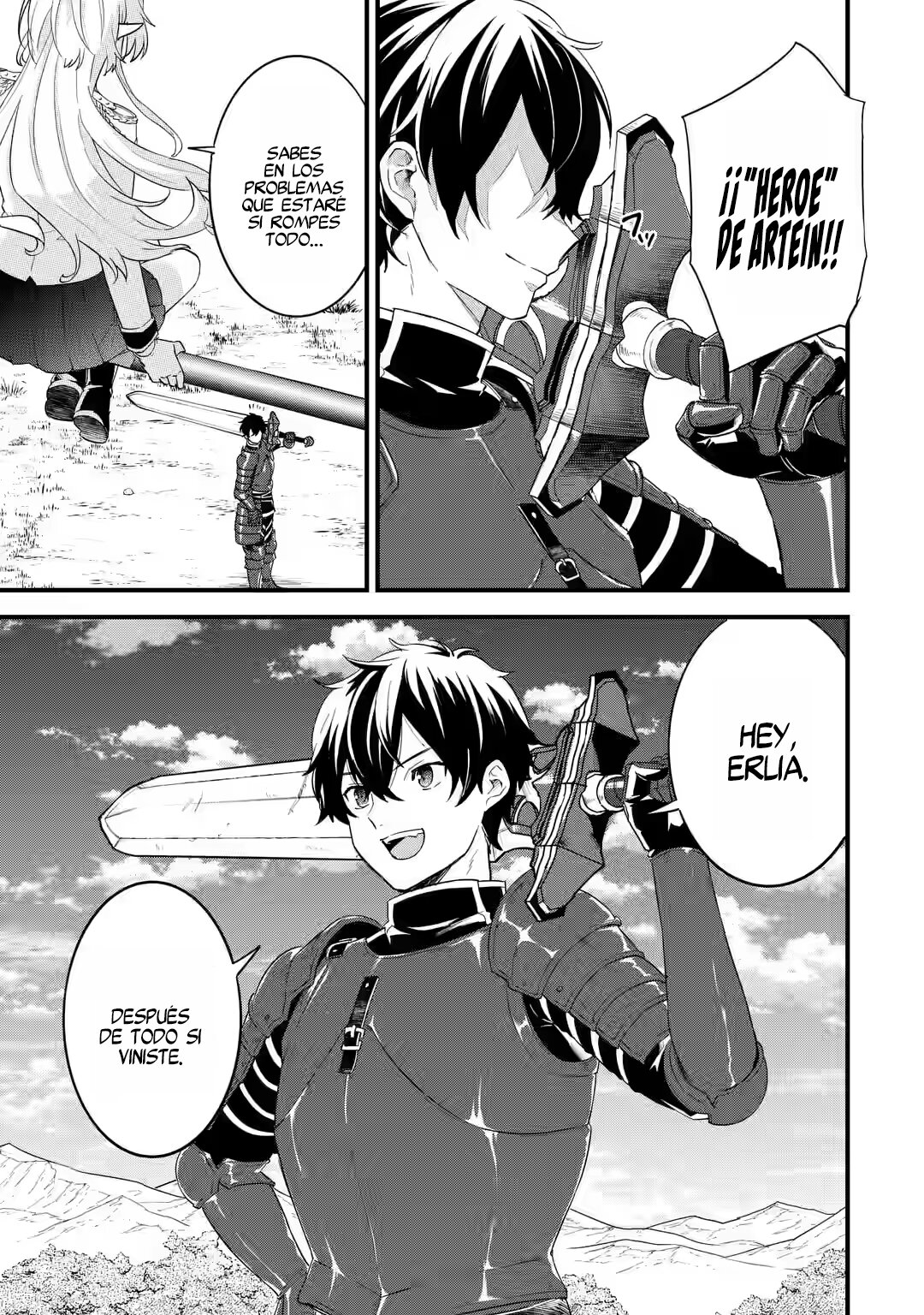 Matrimonio Reencarnado de un Héroe y la Sabia ~ Capitulo 1: El Héroe y la Sabia página 6