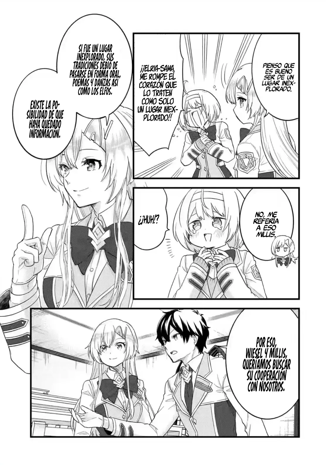 Matrimonio Reencarnado de un Héroe y la Sabia ~ Capitulo 12: La invitación de la Princesa página 10