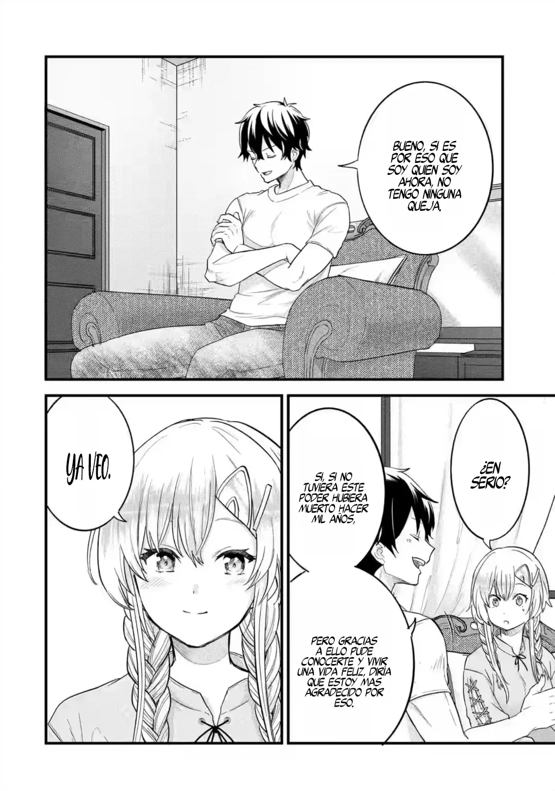Matrimonio Reencarnado de un Héroe y la Sabia ~ Capitulo 12: La invitación de la Princesa página 29