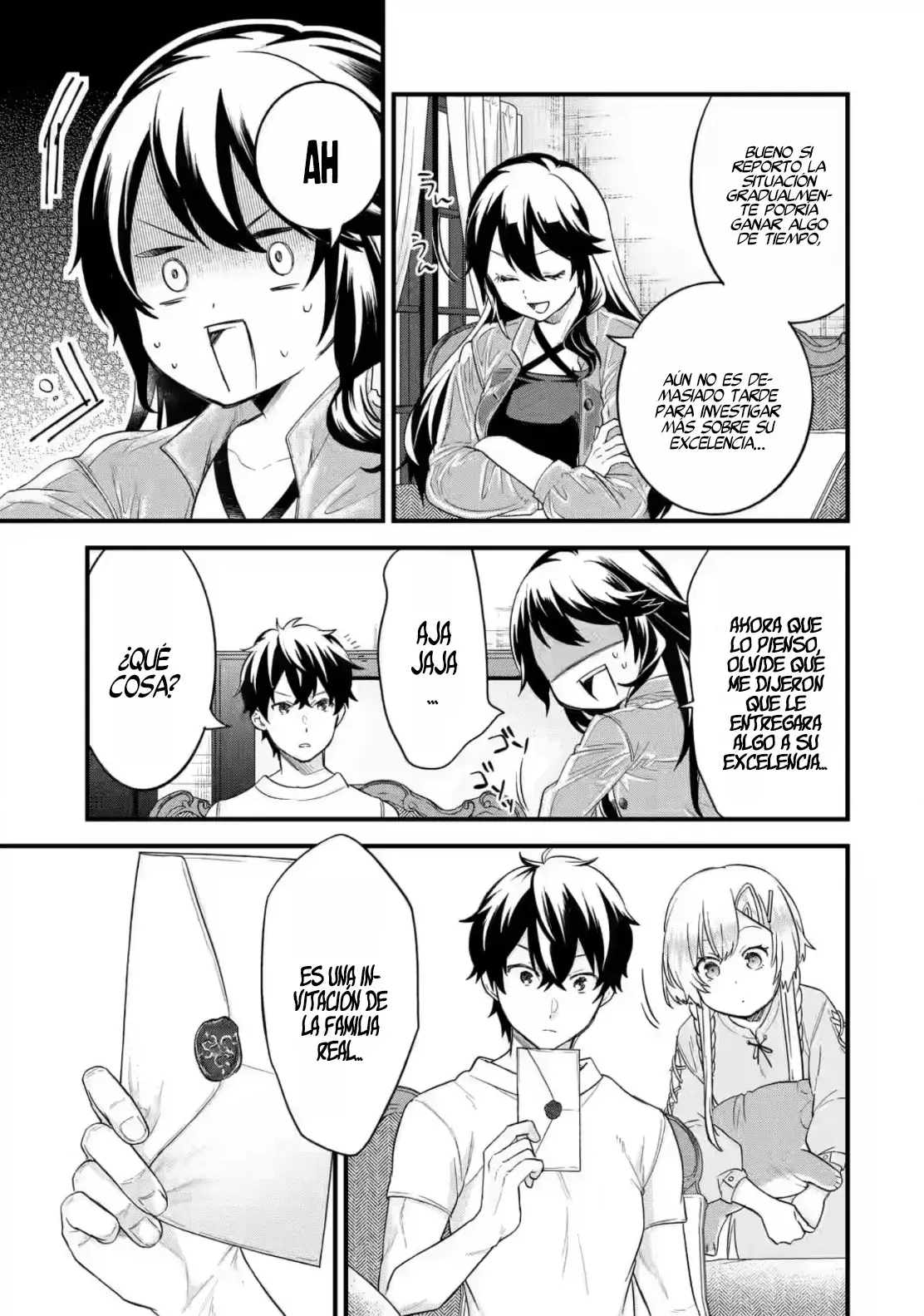 Matrimonio Reencarnado de un Héroe y la Sabia ~ Capitulo 12: La invitación de la Princesa página 30