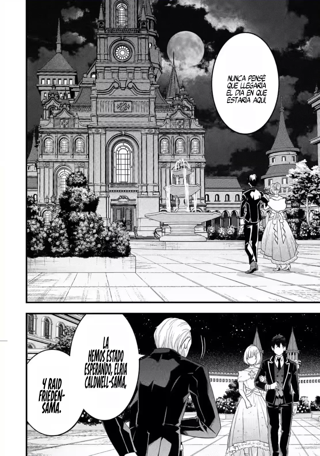 Matrimonio Reencarnado de un Héroe y la Sabia ~ Capitulo 12: La invitación de la Princesa página 35