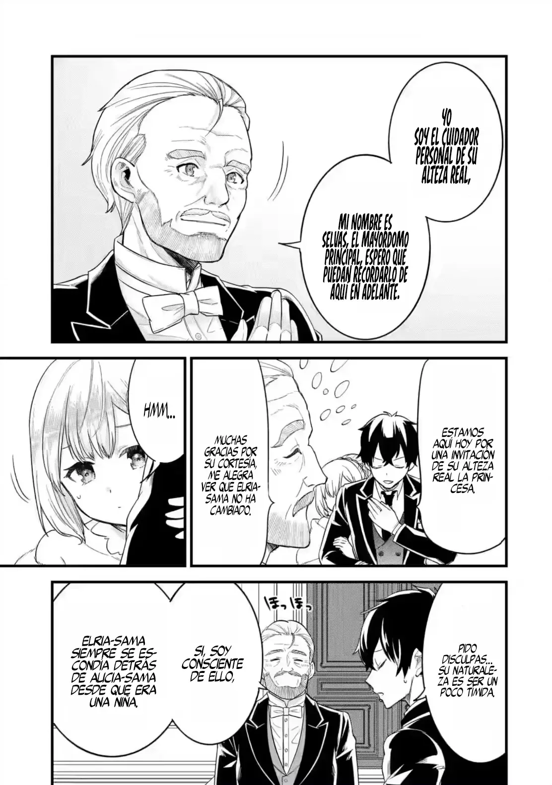 Matrimonio Reencarnado de un Héroe y la Sabia ~ Capitulo 12: La invitación de la Princesa página 36