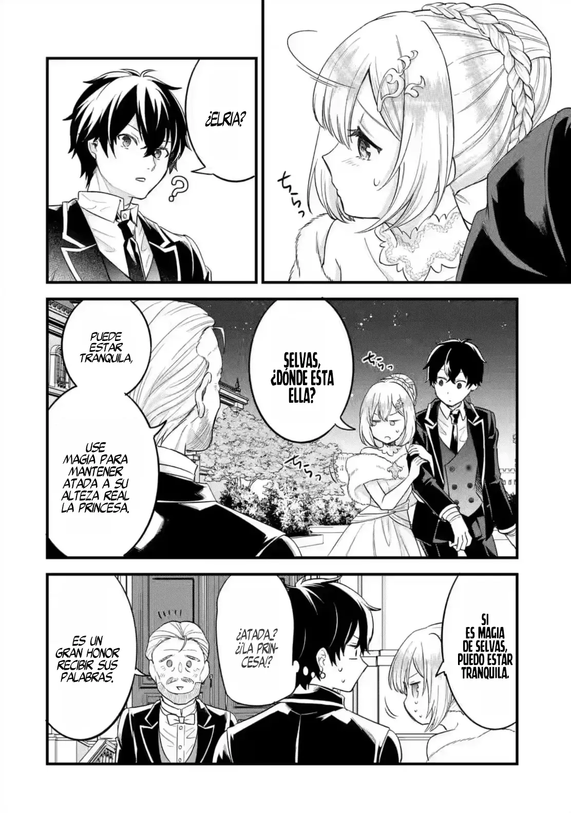 Matrimonio Reencarnado de un Héroe y la Sabia ~ Capitulo 12: La invitación de la Princesa página 37