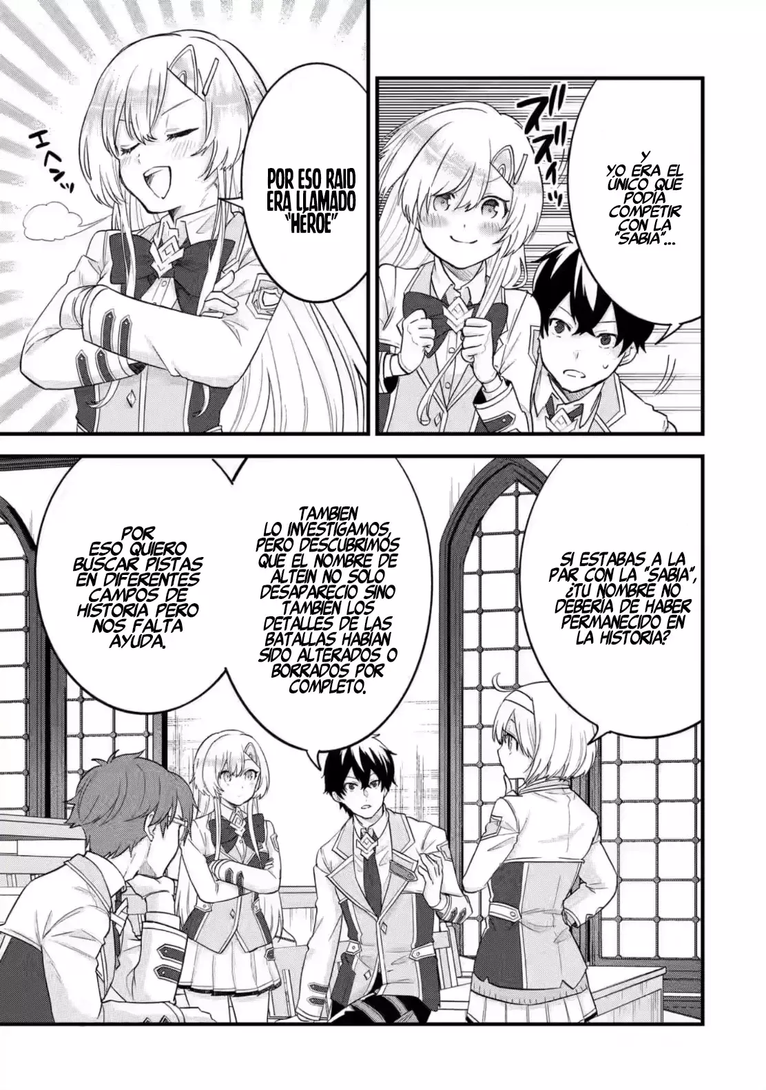 Matrimonio Reencarnado de un Héroe y la Sabia ~ Capitulo 12: La invitación de la Princesa página 8