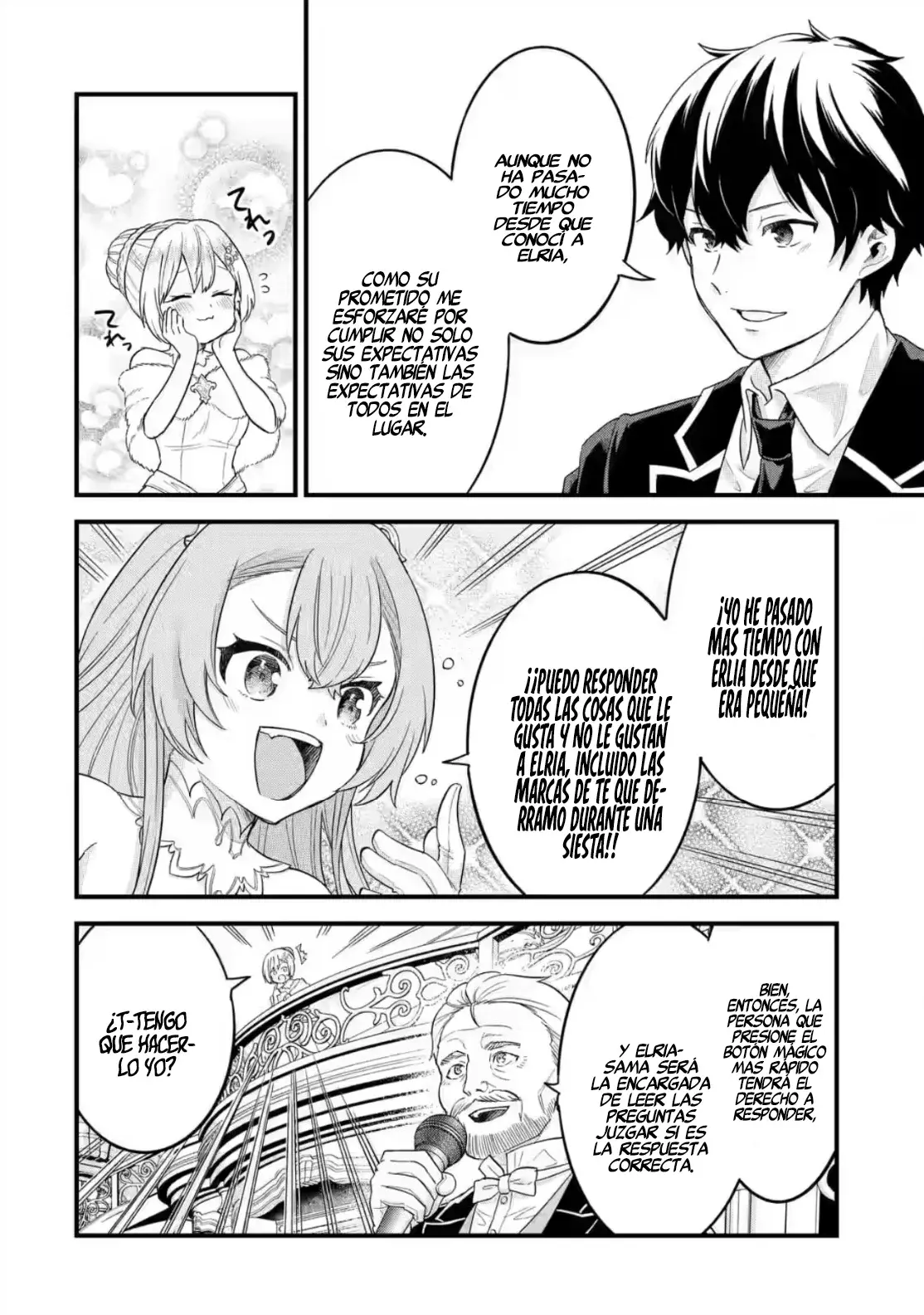 Matrimonio Reencarnado de un Héroe y la Sabia ~ Capitulo 13: La Princesa y la prueba de valor al Heroe página 19