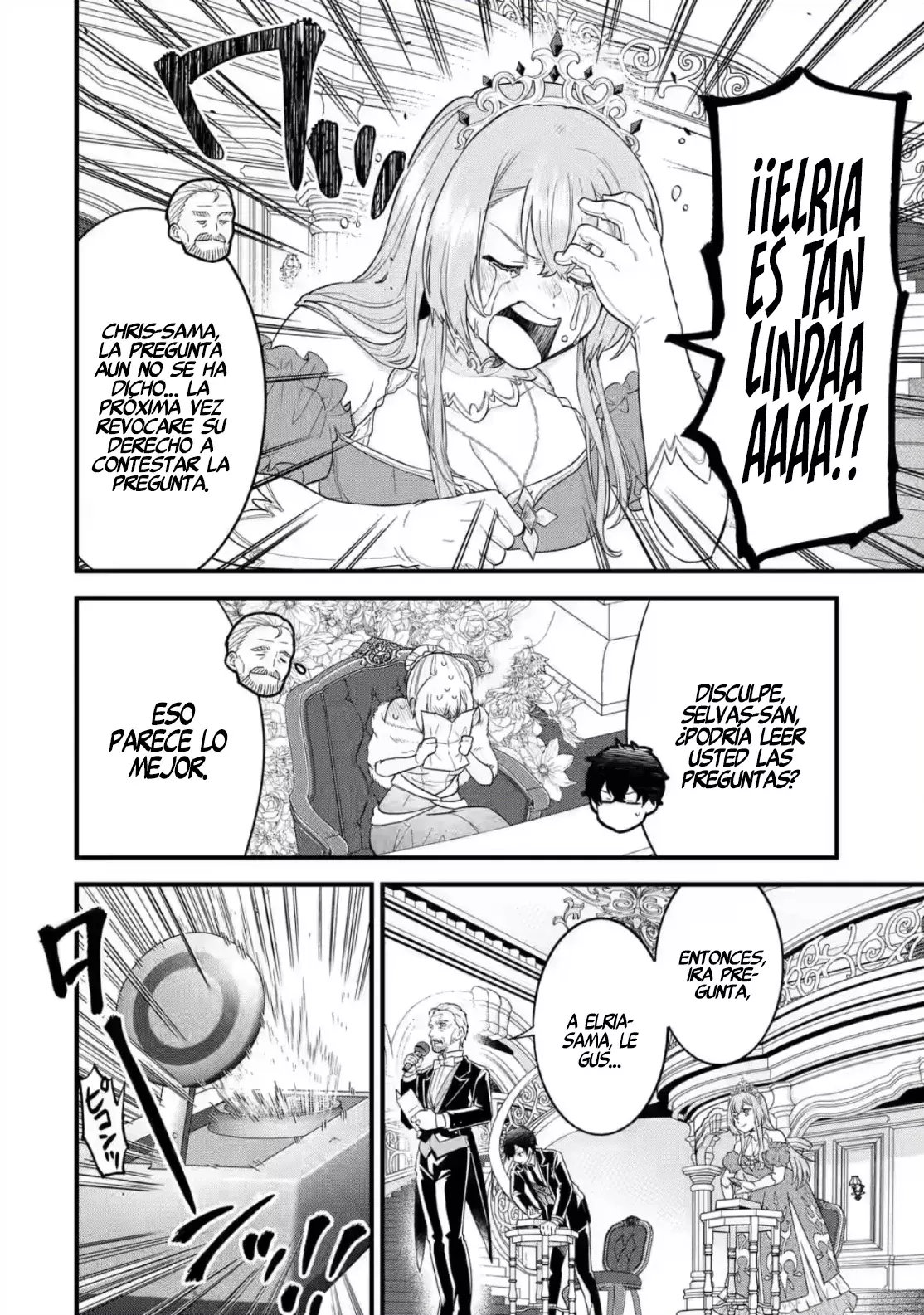 Matrimonio Reencarnado de un Héroe y la Sabia ~ Capitulo 13: La Princesa y la prueba de valor al Heroe página 21