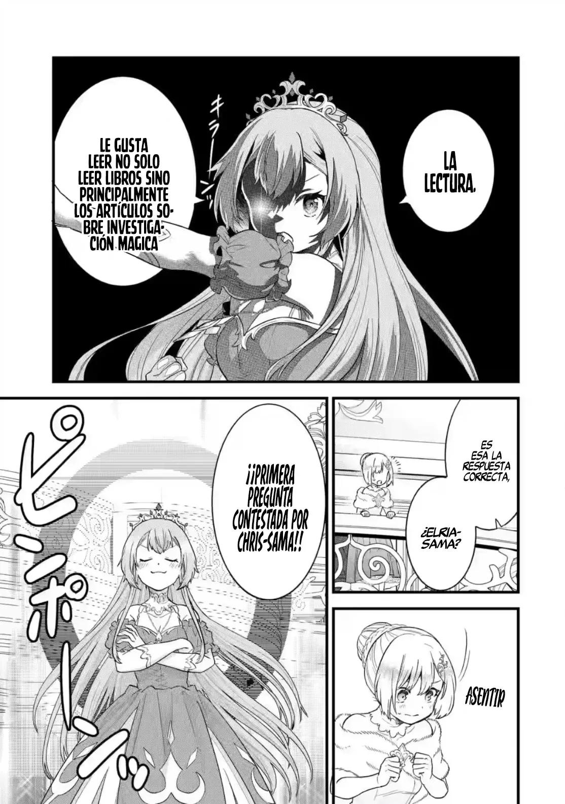 Matrimonio Reencarnado de un Héroe y la Sabia ~ Capitulo 13: La Princesa y la prueba de valor al Heroe página 22