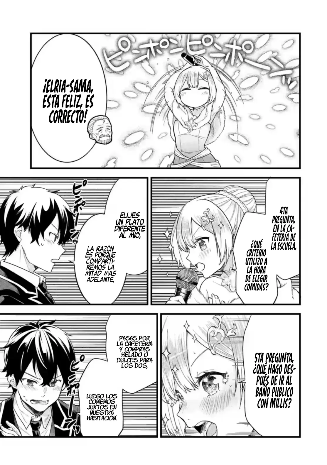Matrimonio Reencarnado de un Héroe y la Sabia ~ Capitulo 13: La Princesa y la prueba de valor al Heroe página 28