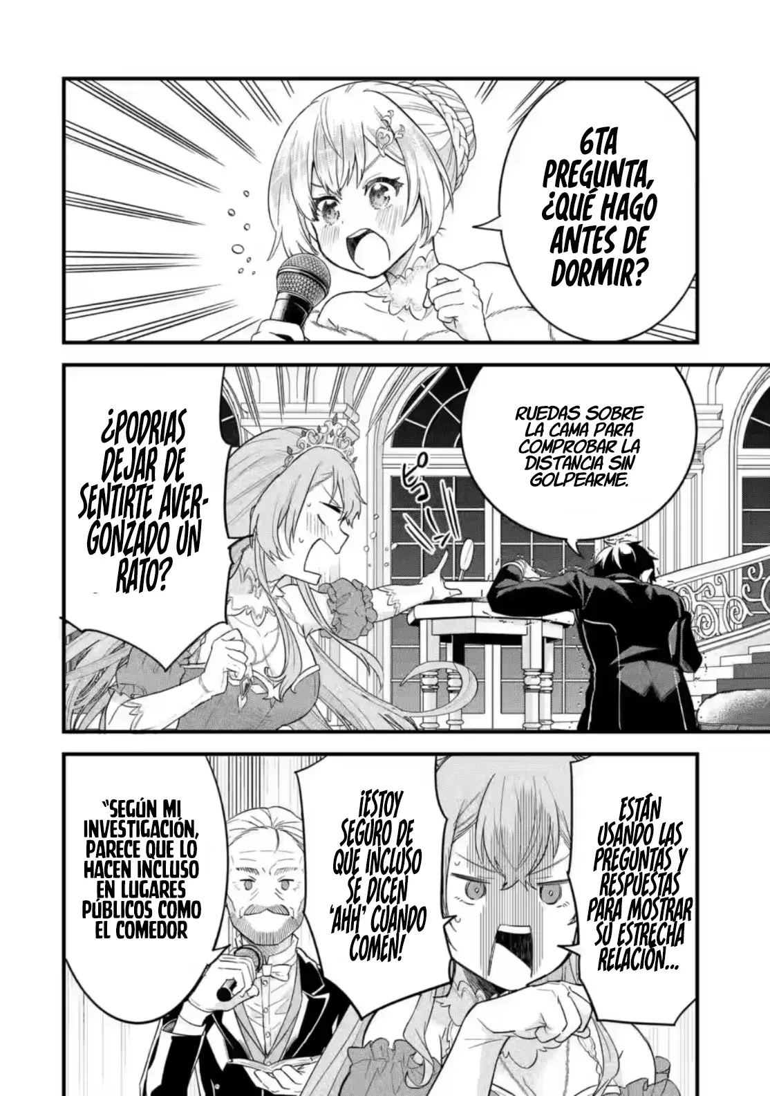 Matrimonio Reencarnado de un Héroe y la Sabia ~ Capitulo 13: La Princesa y la prueba de valor al Heroe página 29