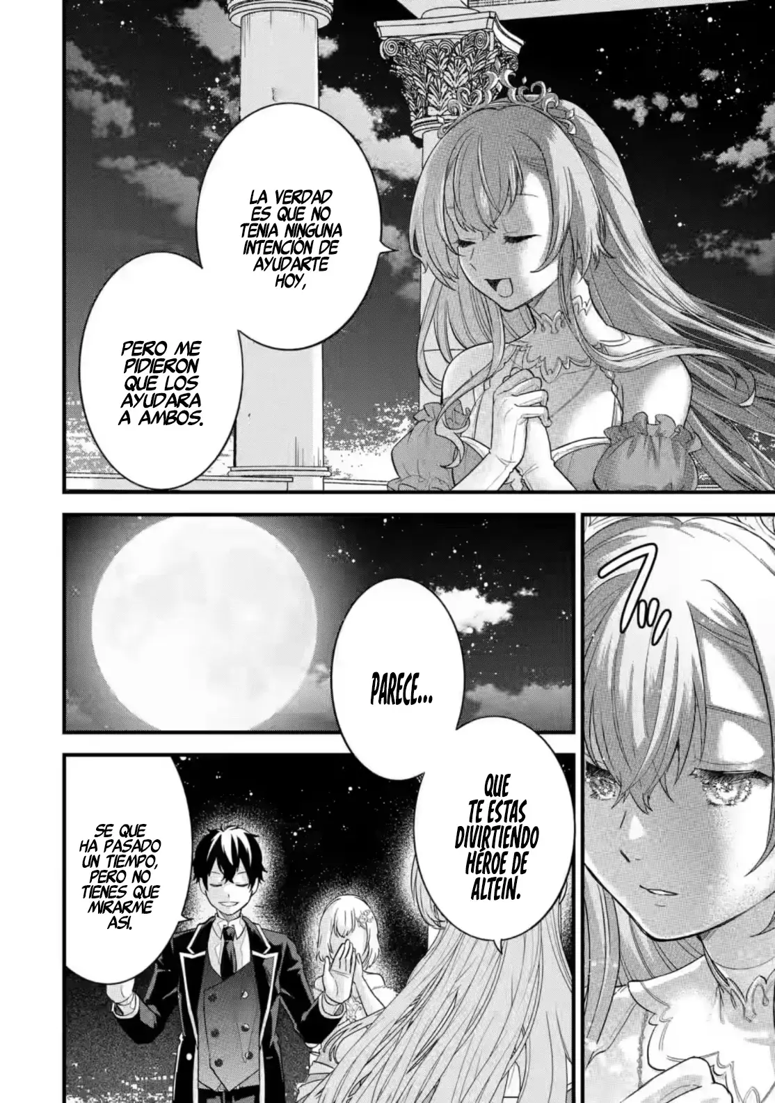 Matrimonio Reencarnado de un Héroe y la Sabia ~ Capitulo 13: La Princesa y la prueba de valor al Heroe página 35
