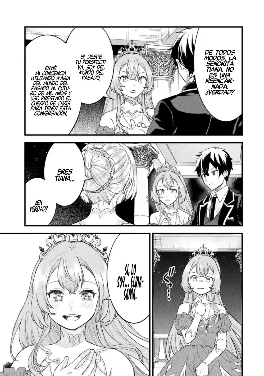Matrimonio Reencarnado de un Héroe y la Sabia ~ Capitulo 13: La Princesa y la prueba de valor al Heroe página 38