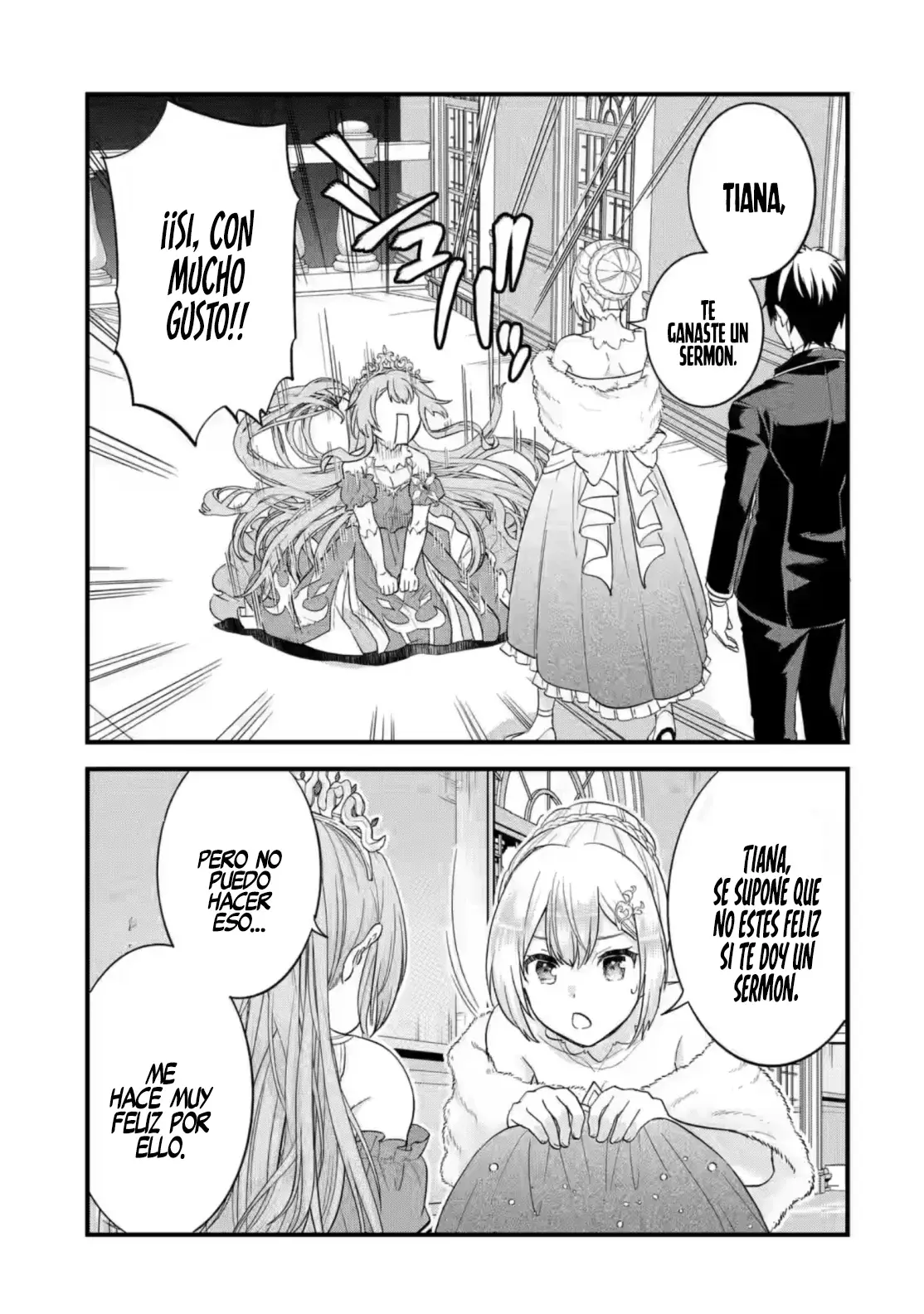 Matrimonio Reencarnado de un Héroe y la Sabia ~ Capitulo 13: La Princesa y la prueba de valor al Heroe página 40