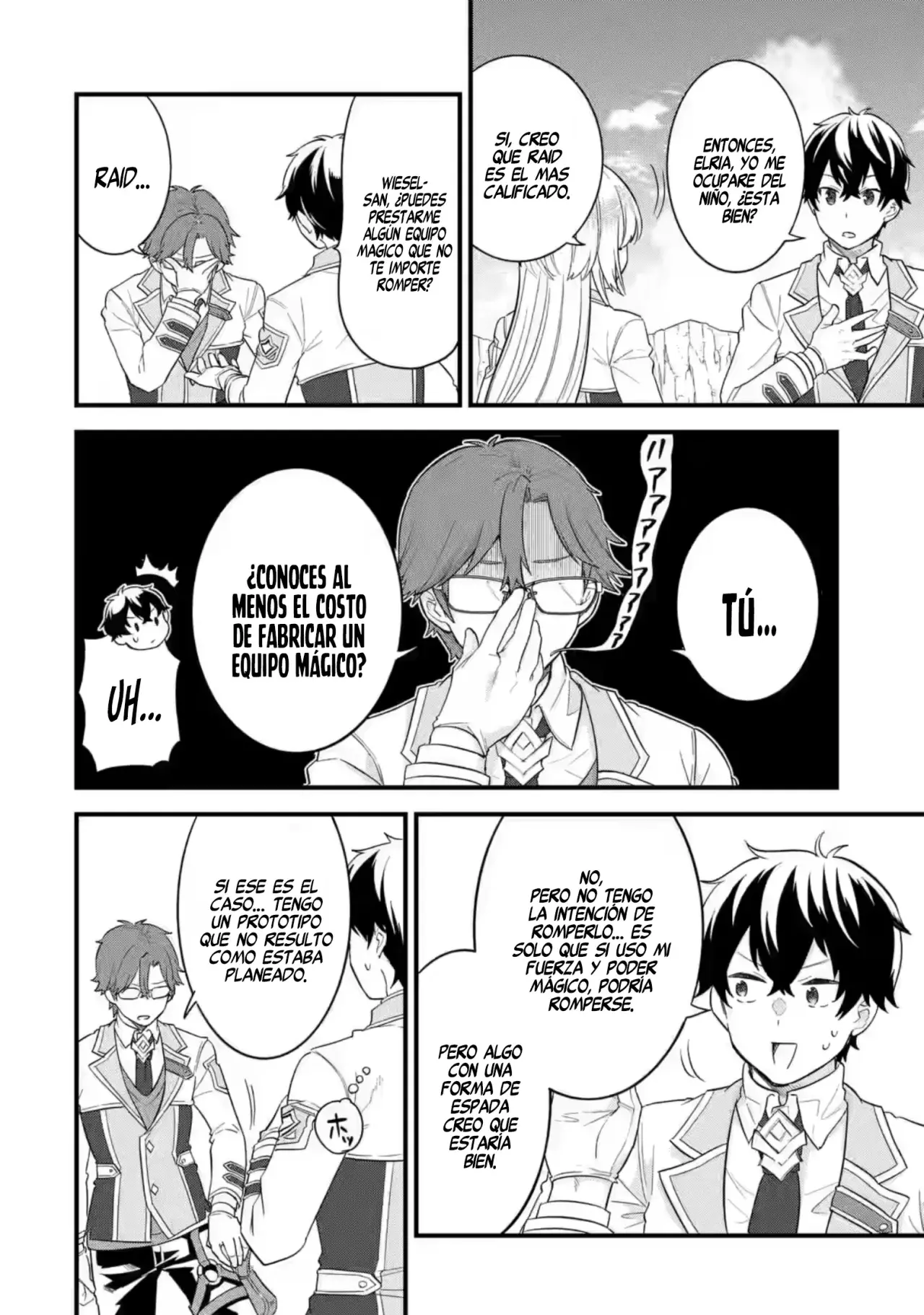 Matrimonio Reencarnado de un Héroe y la Sabia ~ Capitulo 15: El Talento de Faregh página 19
