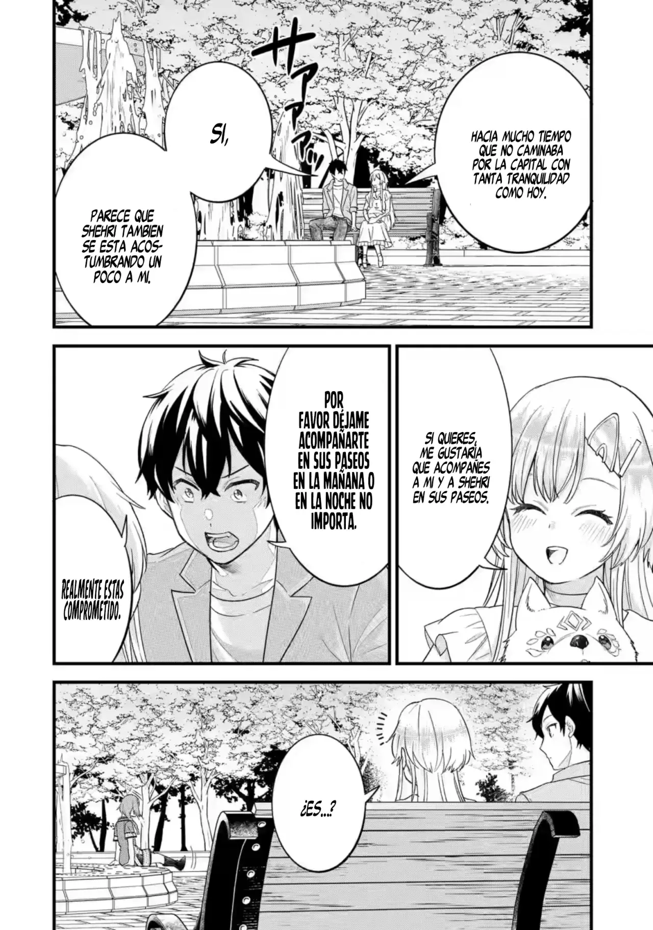 Matrimonio Reencarnado de un Héroe y la Sabia ~ Capitulo 17: A la Capital Real página 33