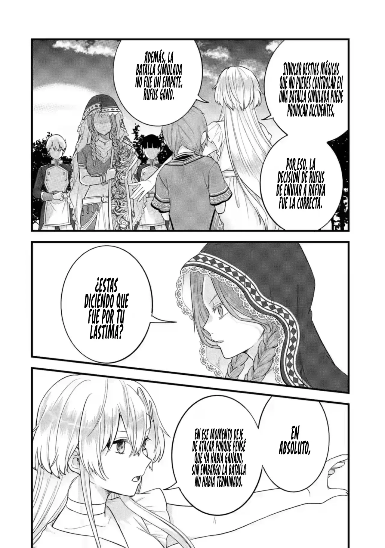 Matrimonio Reencarnado de un Héroe y la Sabia ~ Capitulo 18: Expectativas y Promesas página 5
