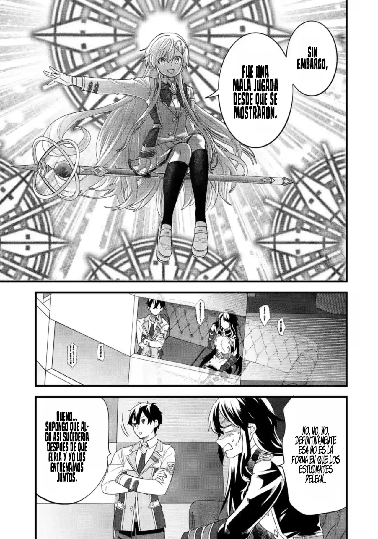 Matrimonio Reencarnado de un Héroe y la Sabia ~ Capitulo 19: El Héroe y su Primer Discipulo página 28