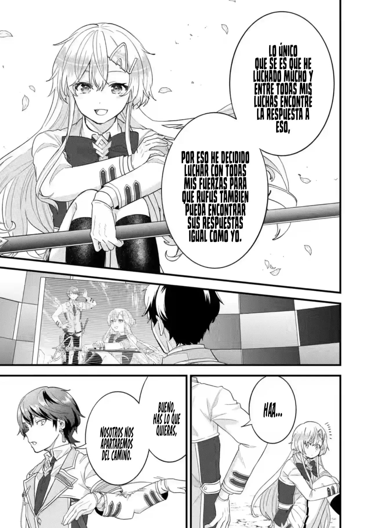 Matrimonio Reencarnado de un Héroe y la Sabia ~ Capitulo 19: El Héroe y su Primer Discipulo página 36