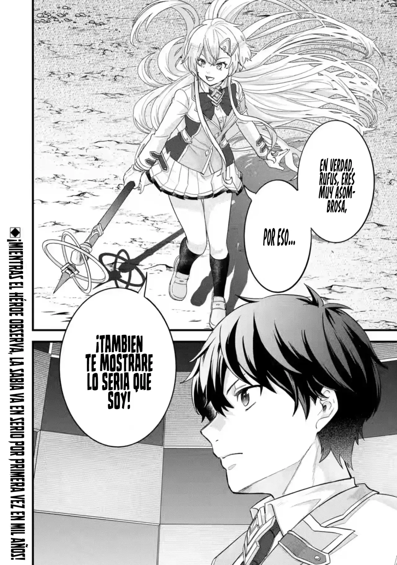 Matrimonio Reencarnado de un Héroe y la Sabia ~ Capitulo 19: El Héroe y su Primer Discipulo página 40